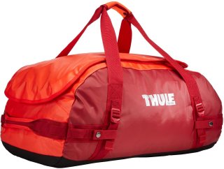 Thule Chasm 70 л дорожная сумка из брезента красная