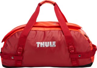 Thule Chasm 70 л дорожная сумка из брезента красная