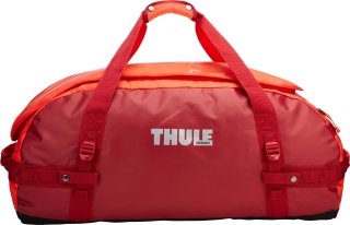 Thule Chasm 90 л дорожная сумка из брезента красная