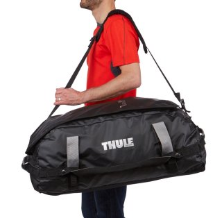 Thule Chasm 90 л дорожная сумка из брезента красная