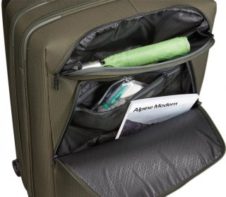 Thule Crossover 2 110 л валіза з нейлону на 4-х колесах зелена