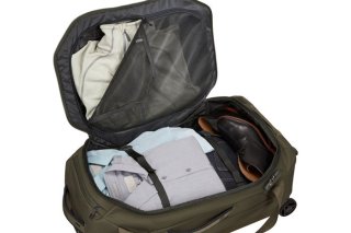 Thule Crossover 2 Wheeled Duffel 87 л сумка на колесах из нейлона Зеленый