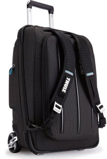 THULE Crossover Rolling Carry-On 38 л дорожная сумка-рюкзак из нейлона на 2-х колесах черная