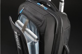 THULE Crossover Rolling Carry-On 38 л дорожная сумка-рюкзак из нейлона на 2-х колесах темно-синяя