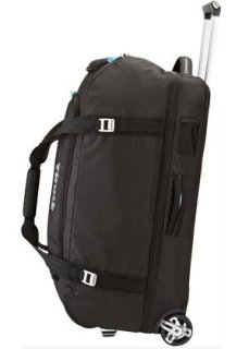 THULE Crossover Rolling Duffel  87 л дорожная сумка из нейлона на 2-х колесах черная