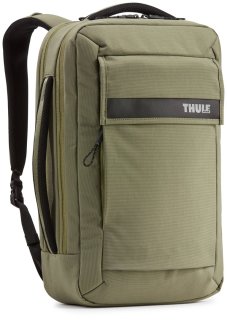 Thule Paramount Convertible Laptop Bag 16 л рюкзак-наплечная сумка из нейлона оливковый