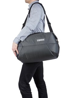 Thule Subterra Weekender Duffel 45 л спортивна сумка з нейлону темно-сіра