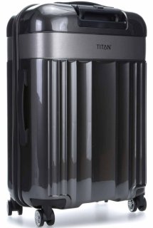 Titan Spotlight Flash велика валіза 102 л із пластику вагою 4,3 кг Антрацит