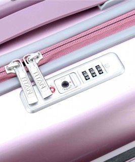 Titan Spotlight Flash велика валіза 102 л із пластику вагою 4,3 кг Рожевий