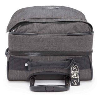 Тканевый чемодан ручная кладь Kipling SPONTANEOUS на 37,5 л Серый