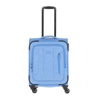 Тканевый чемодан ручная кладь Travelite Boja на 33 л весом 2,6 кг Синий