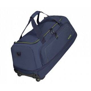 Travelite Basics Navy 105/128 л дорожная сумка из полиэстера на 2 колесах синяя