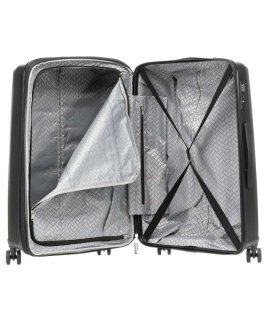 Travelite CERIS 72/83 л чемодан из полипропилена на 4 колесах черный