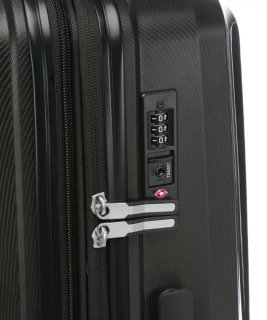 Travelite CERIS 72/83 л чемодан из полипропилена на 4 колесах черный