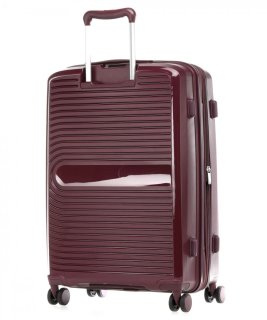 Travelite CERIS 72/83 л чемодан из полипропилена на 4 колесах красный