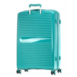 Travelite CERIS 72/83 л чемодан из полипропилена на 4 колесах зеленый