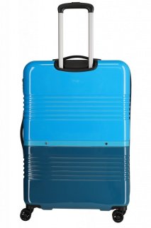 Travelite FRISCO 104 л чемодан из ABS пластика на 4 колесах голубой/синий