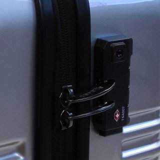 Travelite FRISCO 37 л чемодан из ABS пластика на 4 колесах серый/черный
