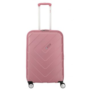 Travelite KALISTO 40 л чемодан из поликарбоната на 4 колесах розовый