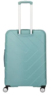 Travelite KALISTO 70/80 л чемодан из поликарбоната на 4 колесах голубой