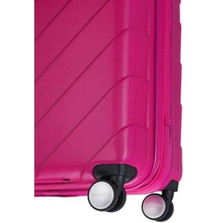 Travelite KALISTO 70/80 л валіза з полікарбонату на 4 колесах малинова