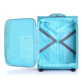 Travelite Naxos 38 л чемодан из полиэстера на 2-х колесах бирюзовый