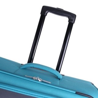 Travelite Naxos 38 л чемодан из полиэстера на 2-х колесах бирюзовый