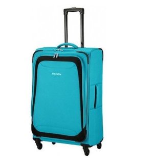 Travelite Naxos 91 л чемодан из полиэстера на 4-х колесах бирюзовый