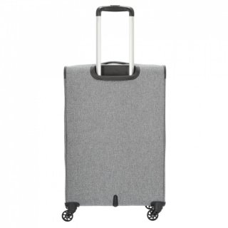 Travelite Nida Anthracite 70/80 л валіза з поліестеру на 4 колесах сіра