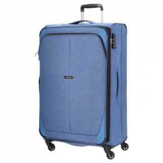 Travelite Nida Blue 98/112 л чемодан из полиэстера на 4 колесах синий