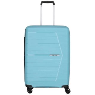 Travelite NUBIS 70/76 л чемодан из полипропилена на 4 колесах голубой
