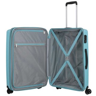 Travelite NUBIS 70/76 л чемодан из полипропилена на 4 колесах голубой