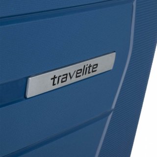 Travelite NUBIS 92 л большой чемодан из полипропилена на 4 колесах синий