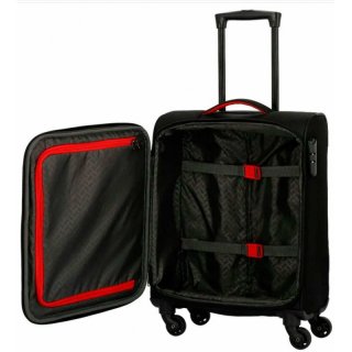 Travelite SUNNY BAY 34 л чемодан из полиэстера на 4 колесах черный