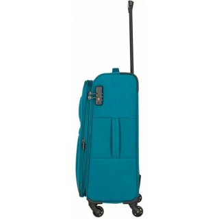 Travelite SUNNY BAY 60/70 л чемодан из полиэстера на 4 колесах синий