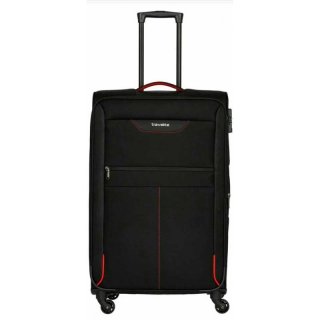 Travelite SUNNY BAY 86/98 л чемодан из полиэстера на 4 колесах черный