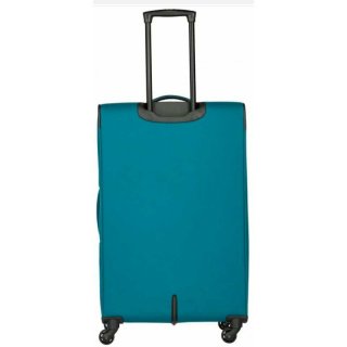 Travelite SUNNY BAY 86/98 л чемодан из полиэстера на 4 колесах синий