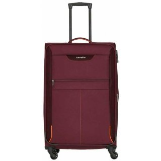 Travelite SUNNY BAY 86/98 л чемодан из полиэстера на 4 колесах вишневый