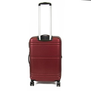 Travelite Yamba 61/77 л чемодан из ABS пластика на 4 колесах красный