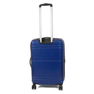 Travelite Yamba 61/77 л чемодан из ABS пластика на 4 колесах синий