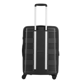 Travelite ZENIT 72/77 л чемодан из полипропилена на 4 колесах черный
