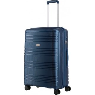 Travelite ZENIT 72/77 л чемодан из полипропилена на 4 колесах синий