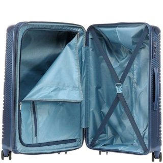 Travelite ZENIT 72/77 л чемодан из полипропилена на 4 колесах синий