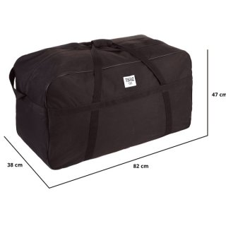 TravelZ Bag 135 Black 135 л сумка дорожня з поліестеру чорна