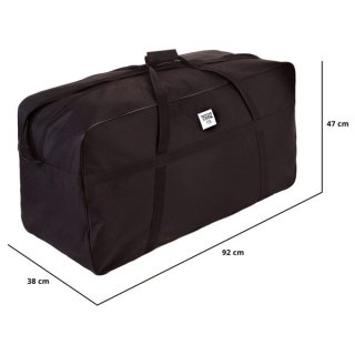 TravelZ Bag 175 Black 175 л сумка дорожня з поліестеру чорна