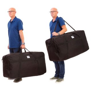 TravelZ Bag 175 Black 175 л сумка дорожня з поліестеру чорна