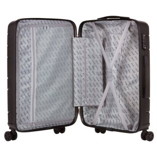 TravelZ Big Bars (L) Black 106 л чемодан из полипропилена на 4 колесах черный