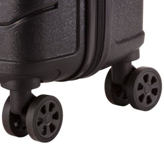 TravelZ Big Bars (M) Black 63 л чемодан из полипропилена на 4 колесах черный