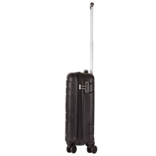 TravelZ Big Bars (S) Black 35 л чемодан из полипропилена на 4 колесах черный
