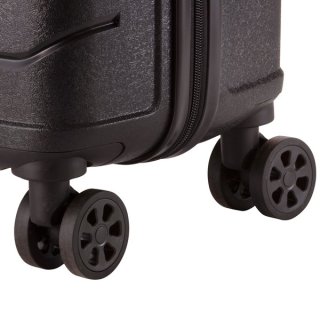 TravelZ Big Bars (S) Black 35 л чемодан из полипропилена на 4 колесах черный
